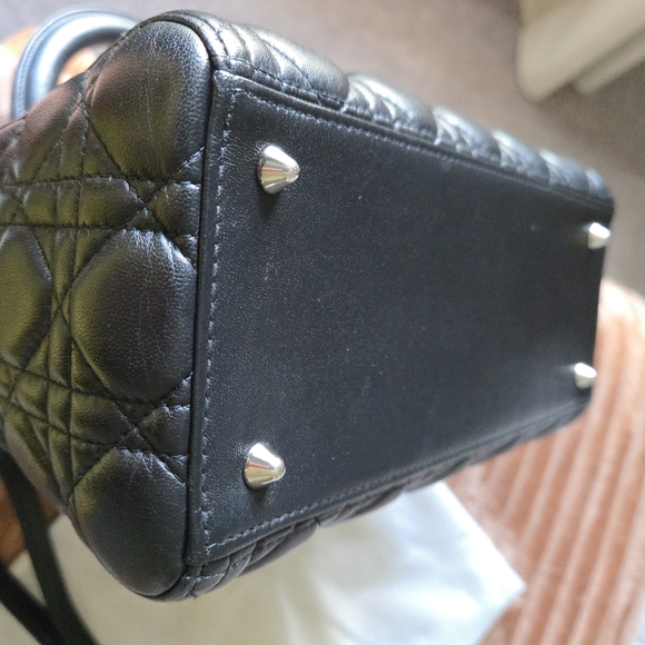 Lady Dior Medium Bag Lamb Leather - Picture 13 of 17